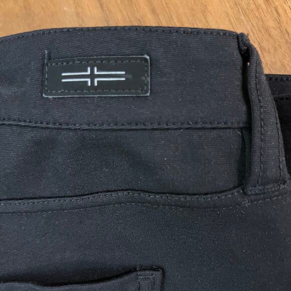 Liverpool Ponte Pant Size 8 29 Black Stretch Skinny 5 Pocket Design - Picture 7 of 15